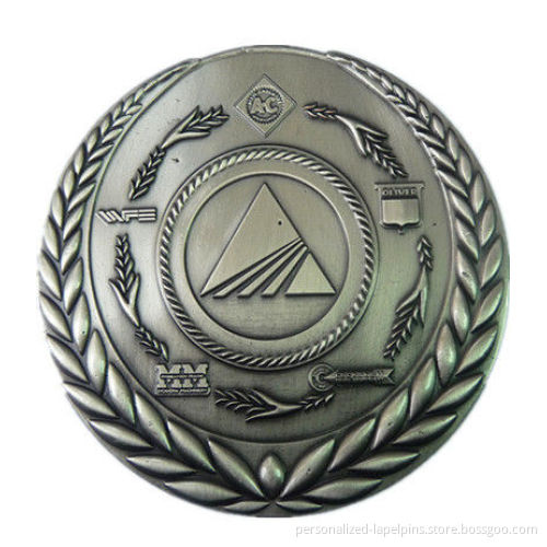 Police Custom Metal Craft Antique Nickel Finish For Souvenir Gifts And Apparel Accessories